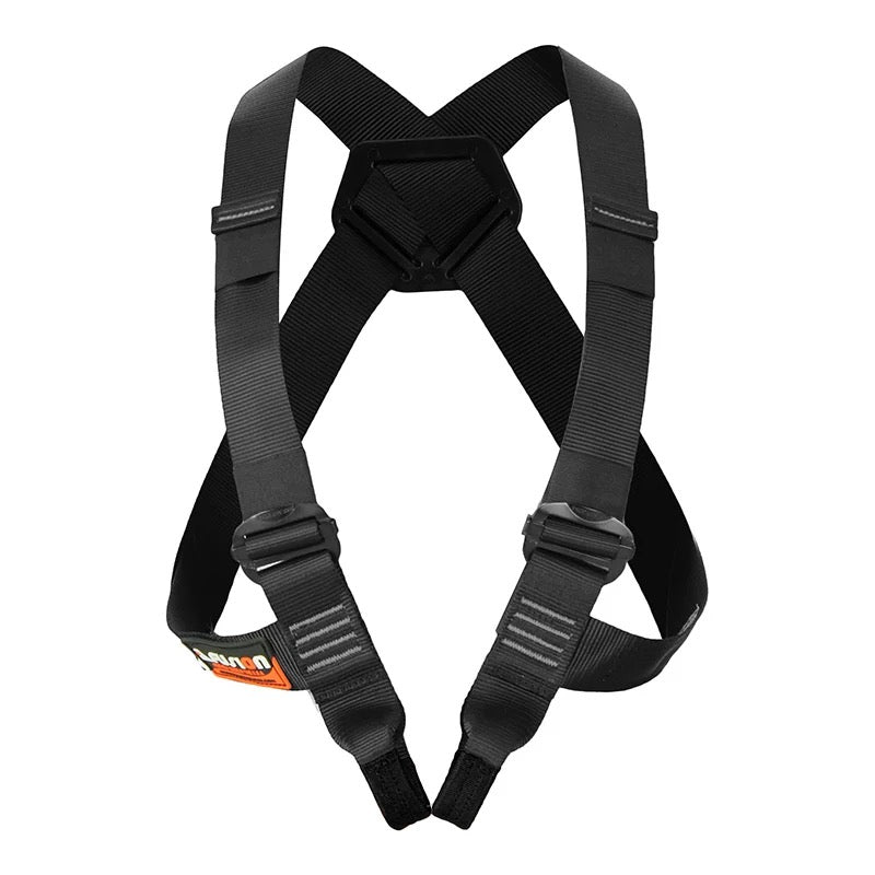 Fusion-CH-200 Stika Polyester 1.75" Chest Harness – Climbing & Rescue CH-200-S-XL-BLK