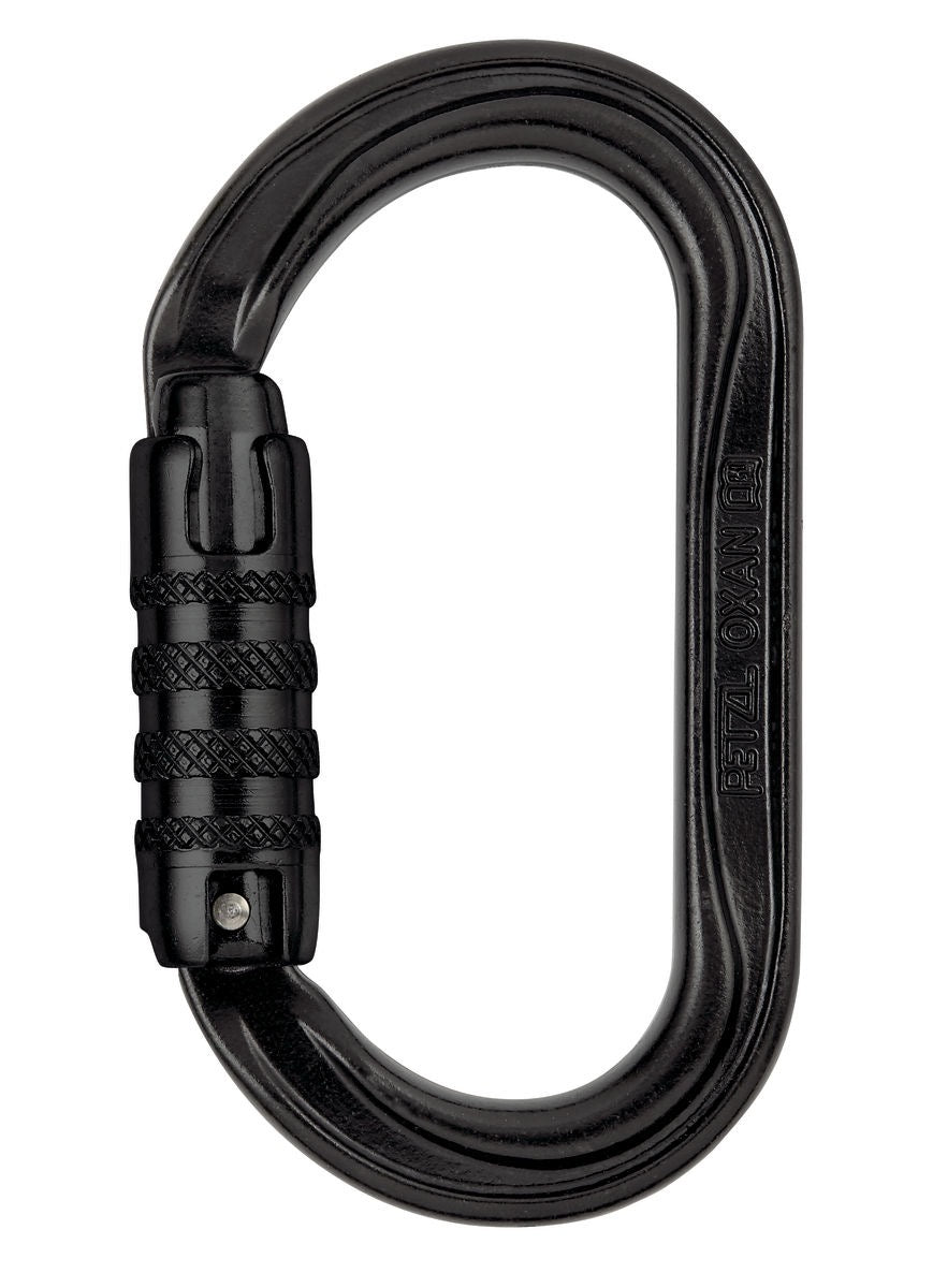 Petzl Oxan Oval Steel Carabiner TRI Action