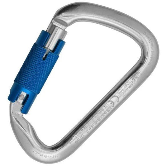 Kong-LARGE MULTIUSE AUTO BLOCK TRIPLE LOCKING ALUMINUM CARABINER
